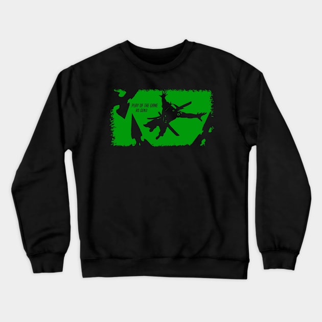 Play Of the Game : As Genji Crewneck Sweatshirt by AsunArtz